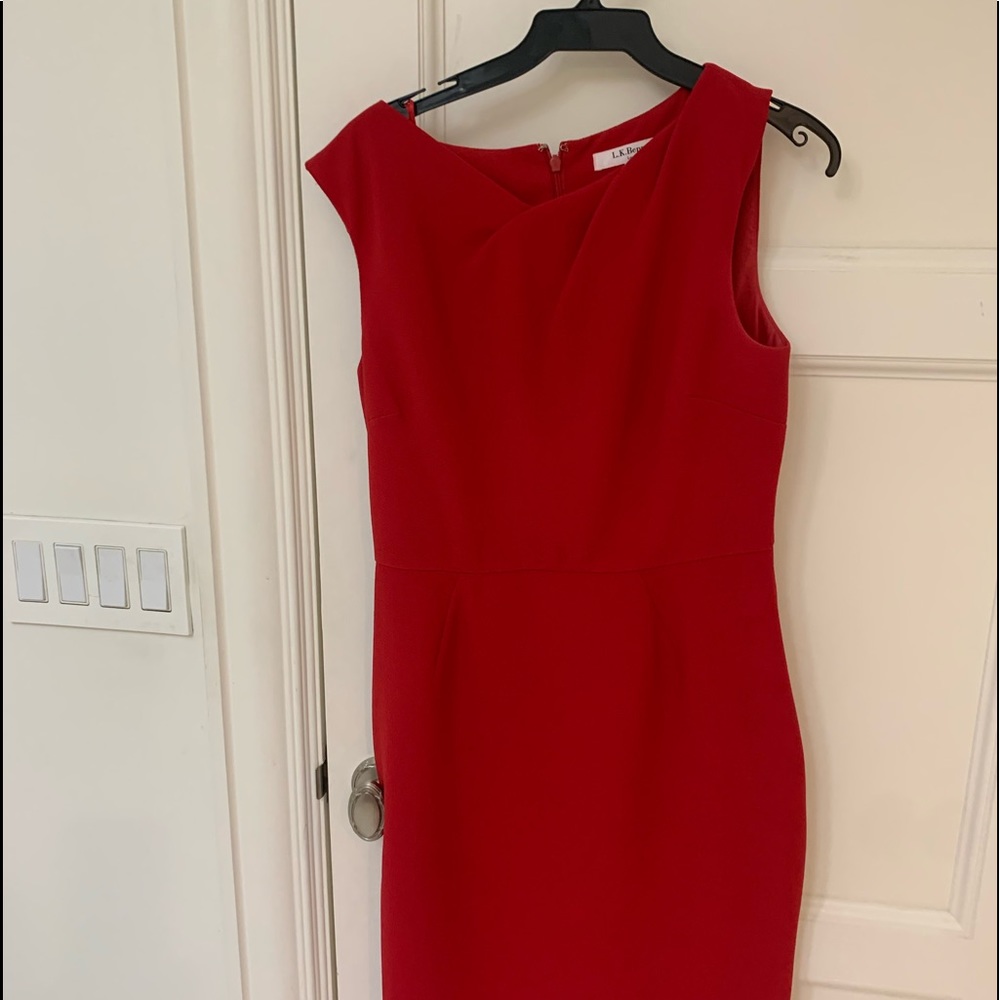 Red dress size 8